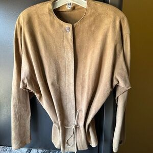 Anne Klein Suede Jacket
